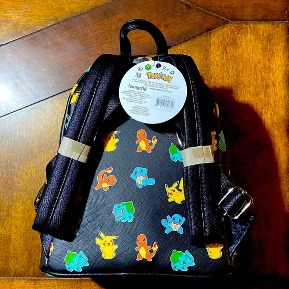 Brand New with Tags Pokemon Loungefly Mini Backpack - Picture 2 of 4